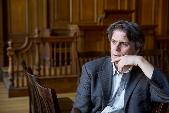 Chris Berlin. / Photo: Rose Lincoln, Harvard Staff Photographer