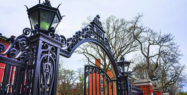 Harvard gates