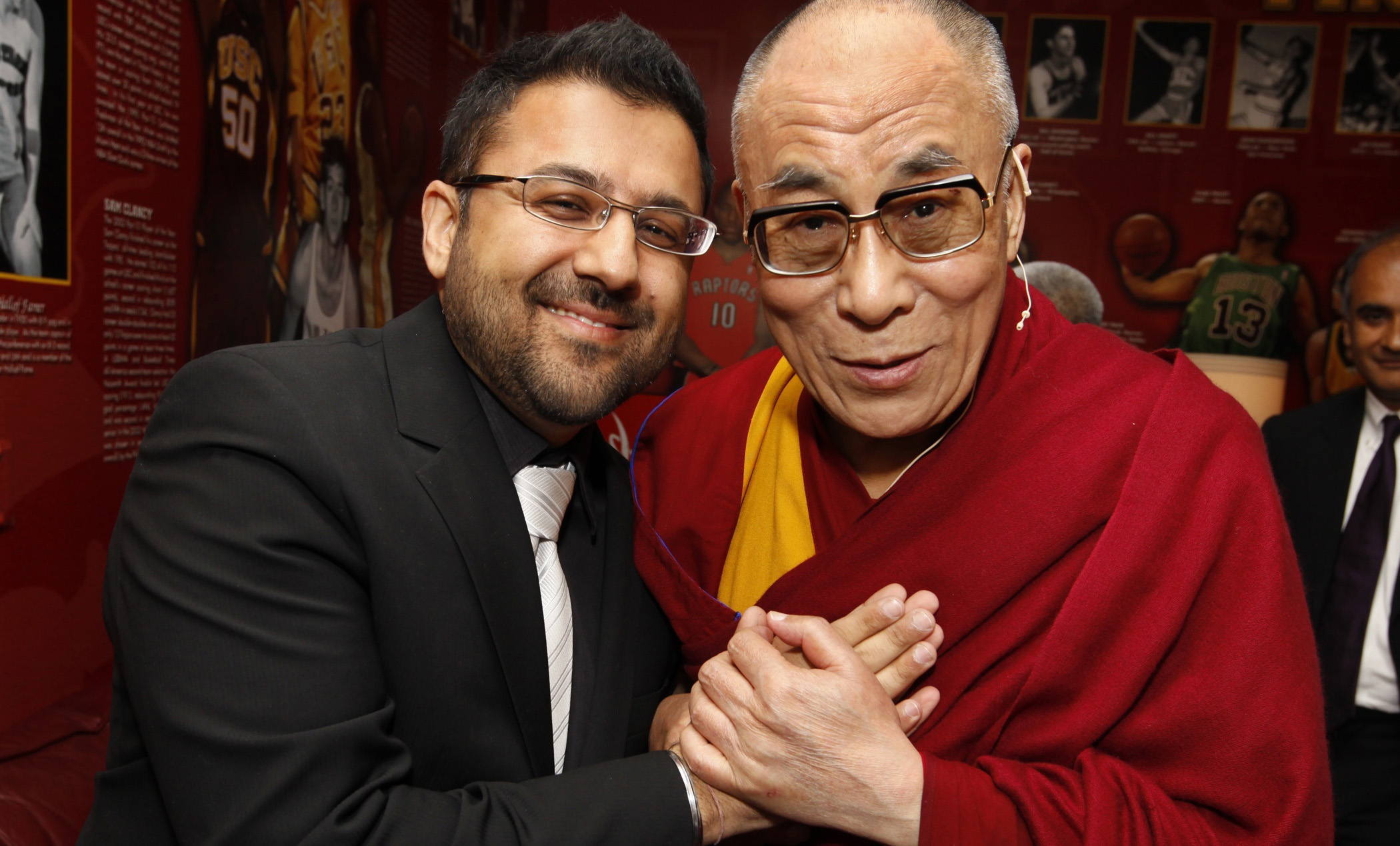 Varun Soni and Dalai Lama