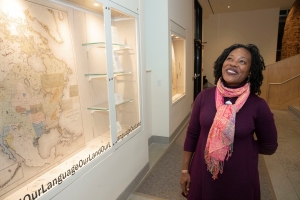 Sadada Jackson at Tozzer Library